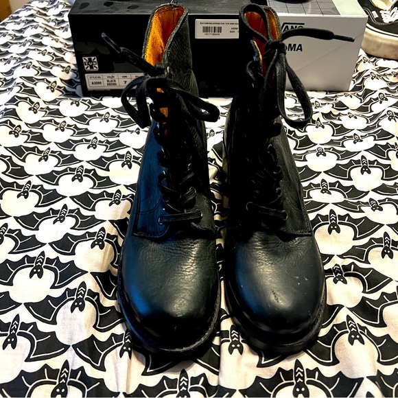 Frye Sabrina Lace-up Boots - Picture 1 of 7